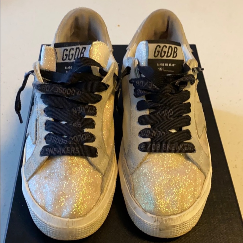 Golden Goose vintage Sneakers with Black Laces
